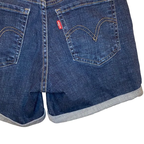 Levi's Mid Length Women Denim Shorts Women's Sz. W25 PC9-29964-0027 Summer - Picture 12 of 16